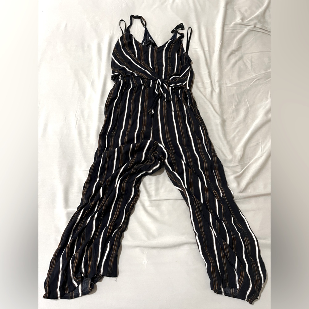Striped romper